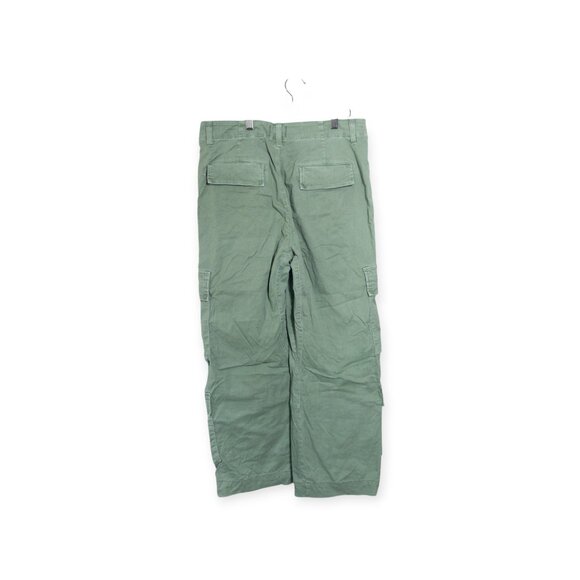 Citizens of Humanity Delena Cargo Green SZ 28 Pockets Baggy Utility Style Nova - Picture 3 of 16